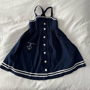 NWT / never worn beautiful Ralph Lauren nautical dress for girls 5T.